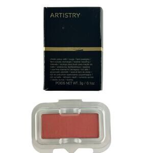 Artistry Cheek Colour Refill, Coral Blush Makeup, Vintage Refill Compact